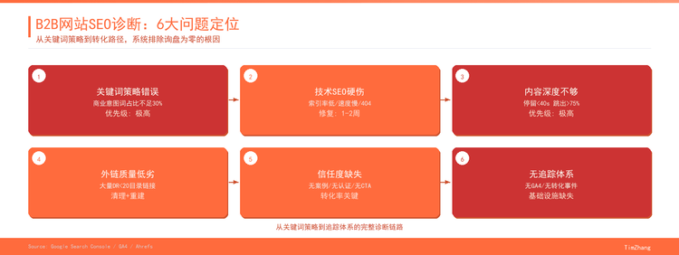 网站做了3年SEO没询盘：免费诊断能找出什么问题